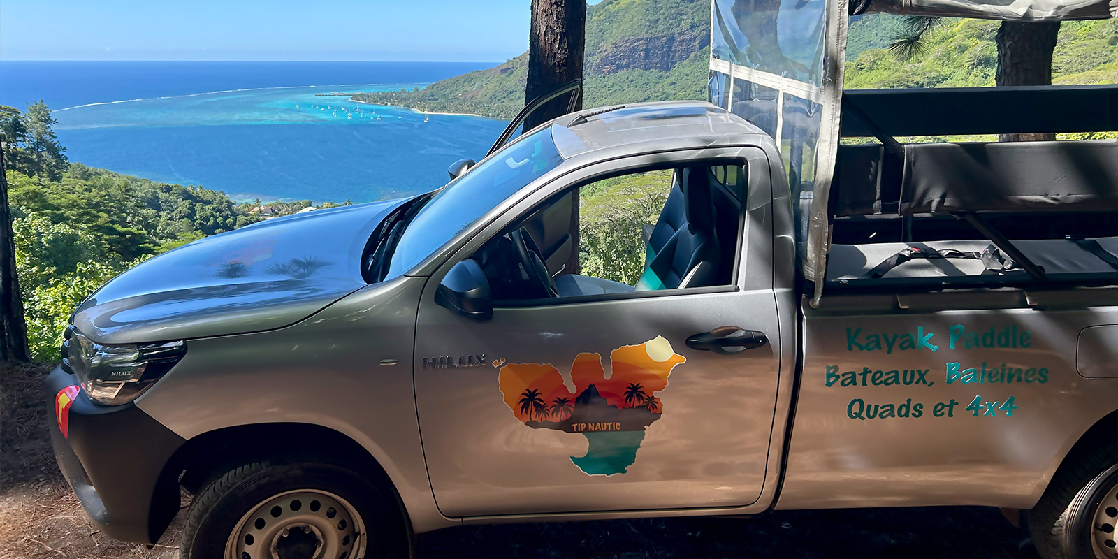 Découvrez Moorea en safari 4x4